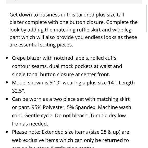 26- Raspberry Roll cuff Blazer - Picture 5 of 12